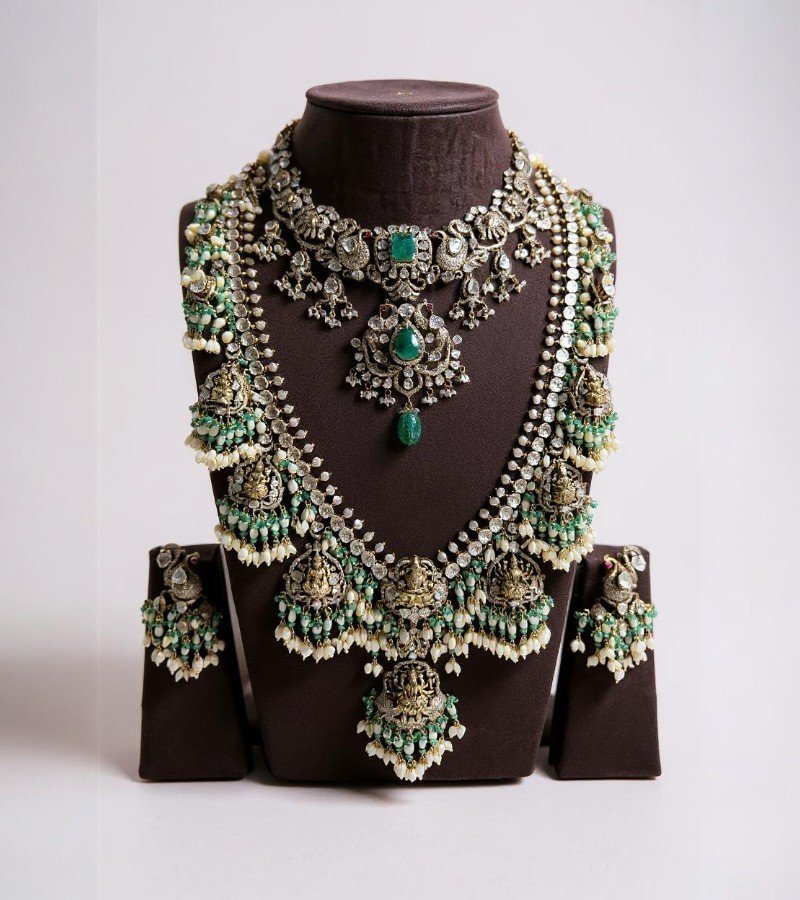 Polki Diamond Guttapusalu image 1