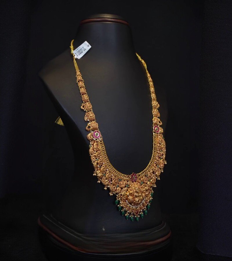 Jilebi Model Gold Haaram image 3