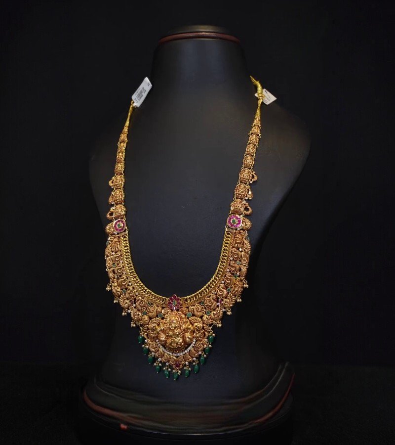 Jilebi Model Gold Haaram image 4