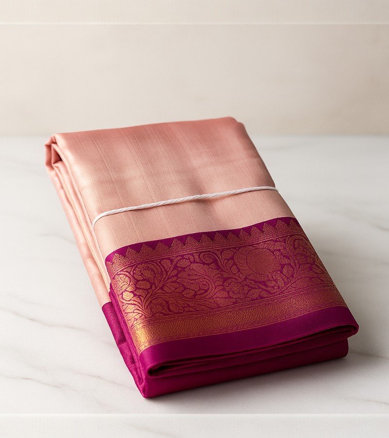 Kuttu Border Pattu Sarees image 1
