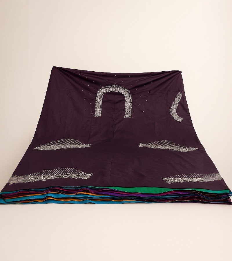 Zari Hand Work Blouse Piece image 4