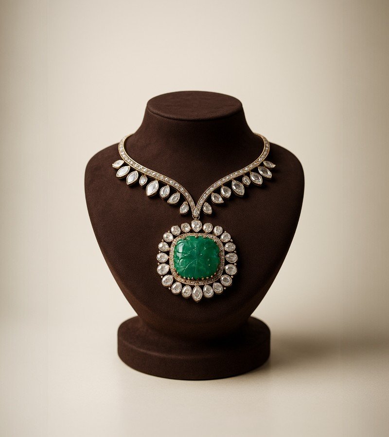 Iconic Emerald Necklace image 2