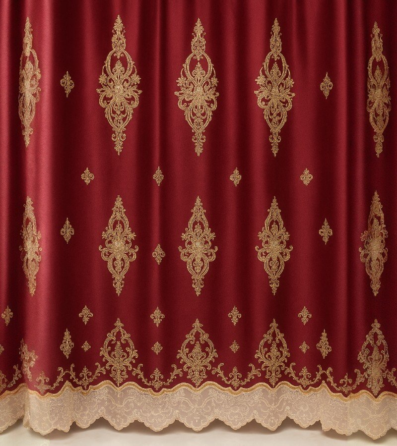Imported Luxury Main And Sheer Curtains image 1