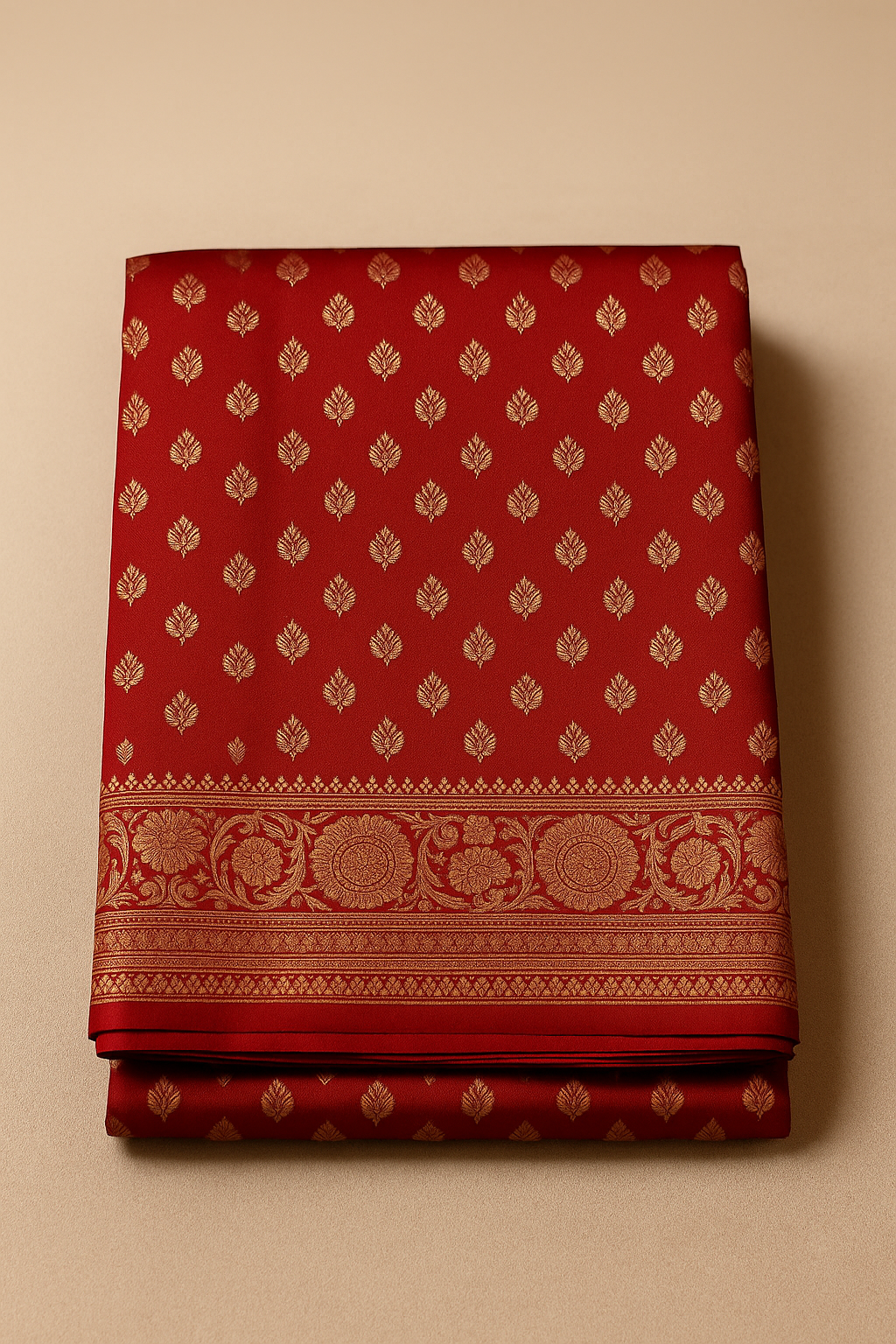 Organza Satin Saree image 1