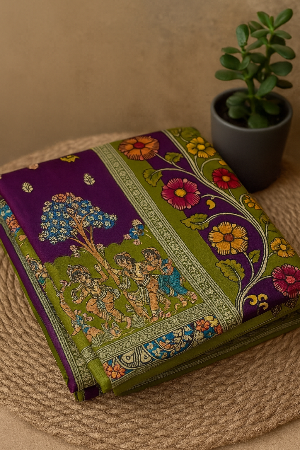 Kalamkari Saree image 1