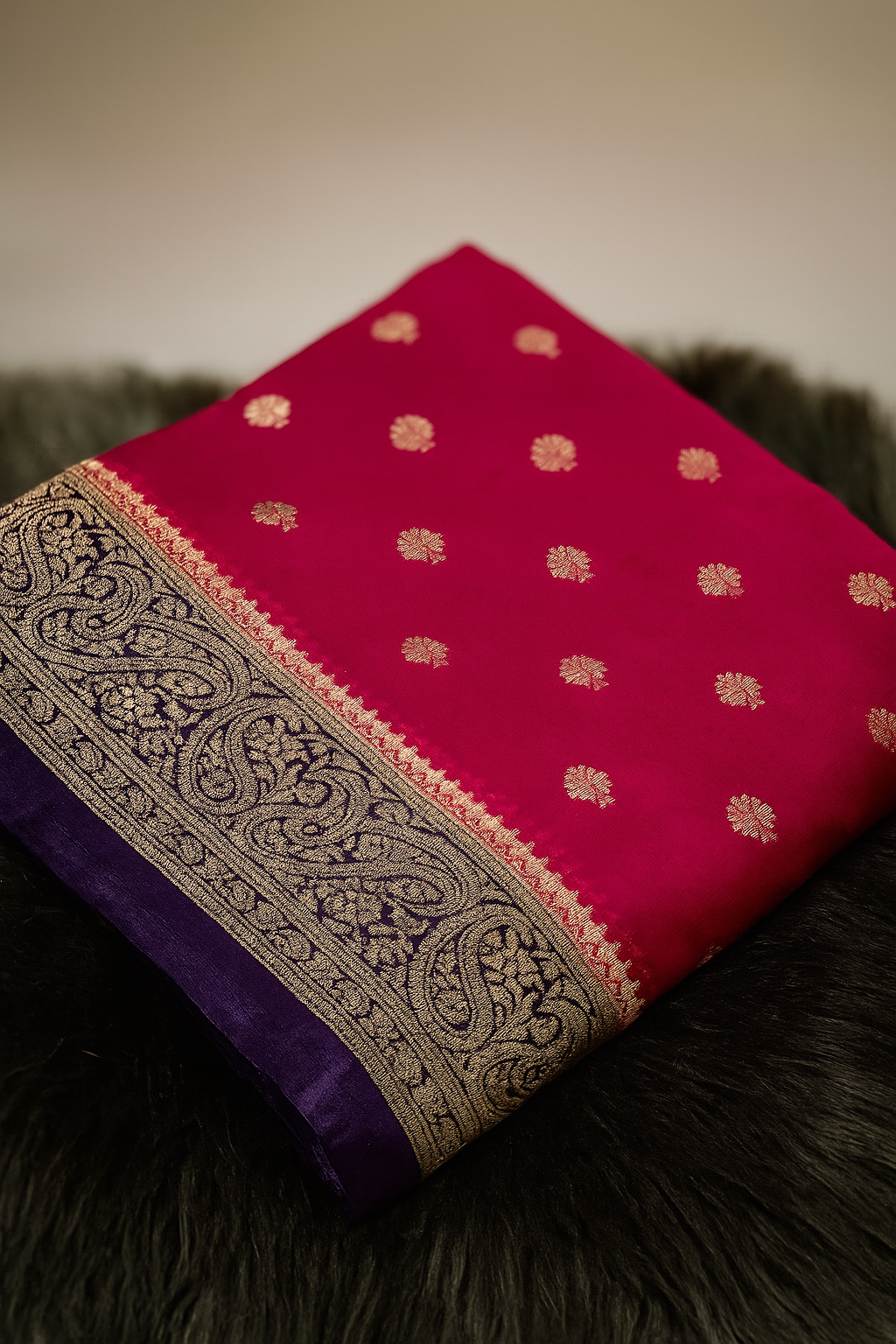 Mysore Crepe Saree image 1