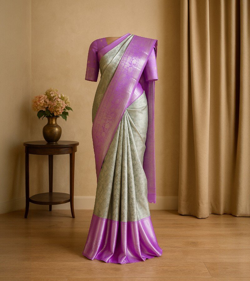 Bridal Pattu Sarees image 1