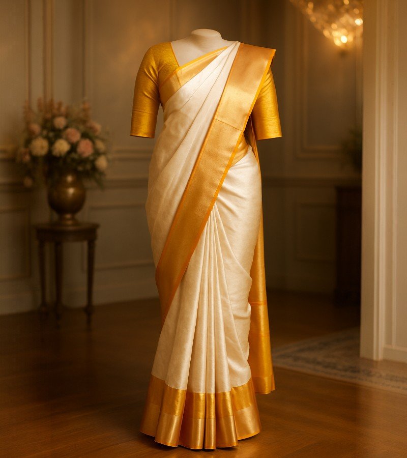 Onam Pattu Sarees image 1