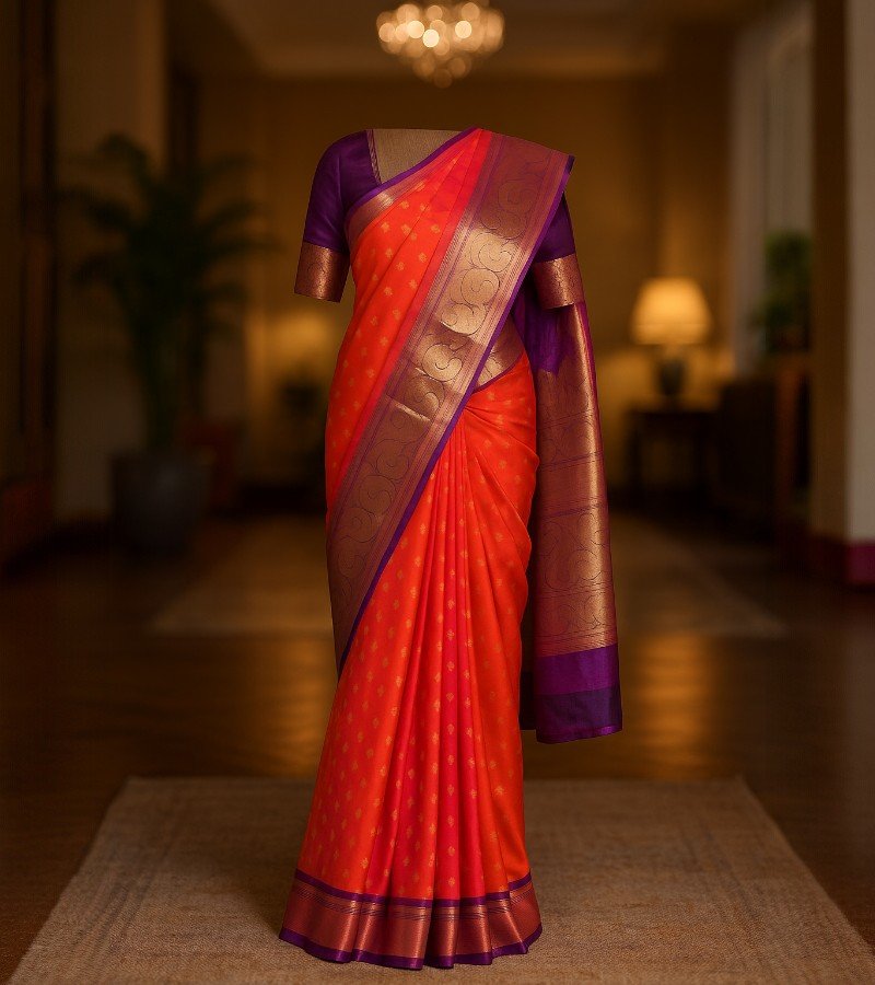 Pure Kanchi Vaibhogam Pattu Sarees image 1