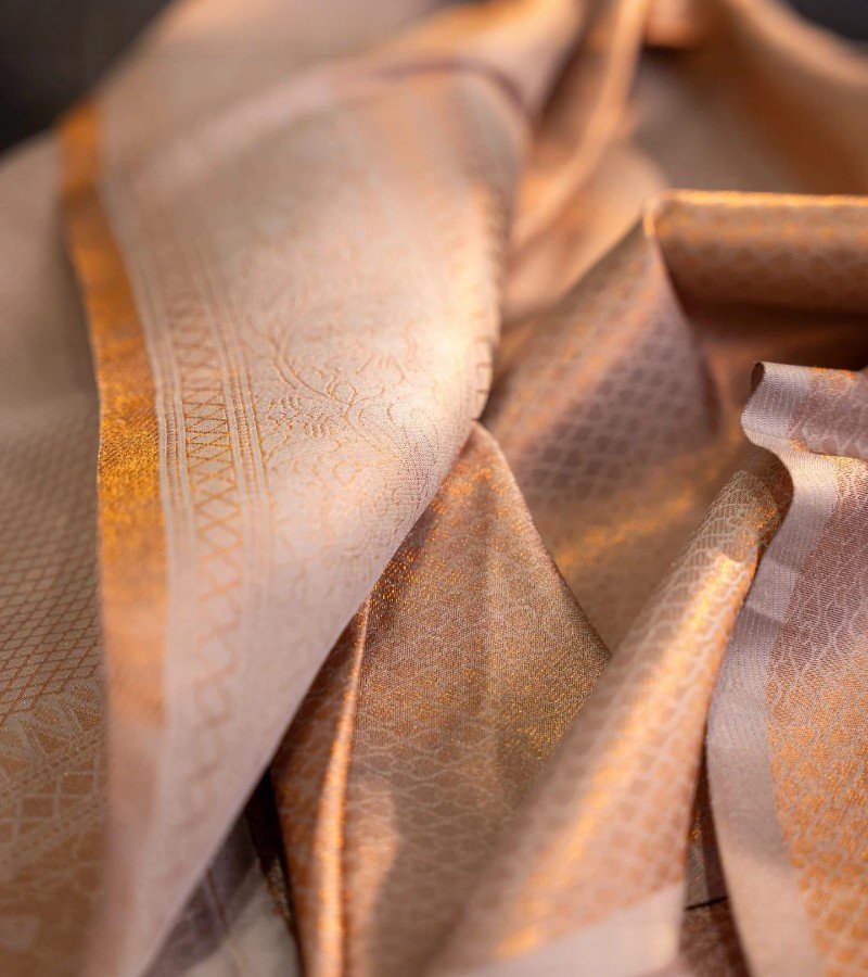 Semi Silk Saree image 3