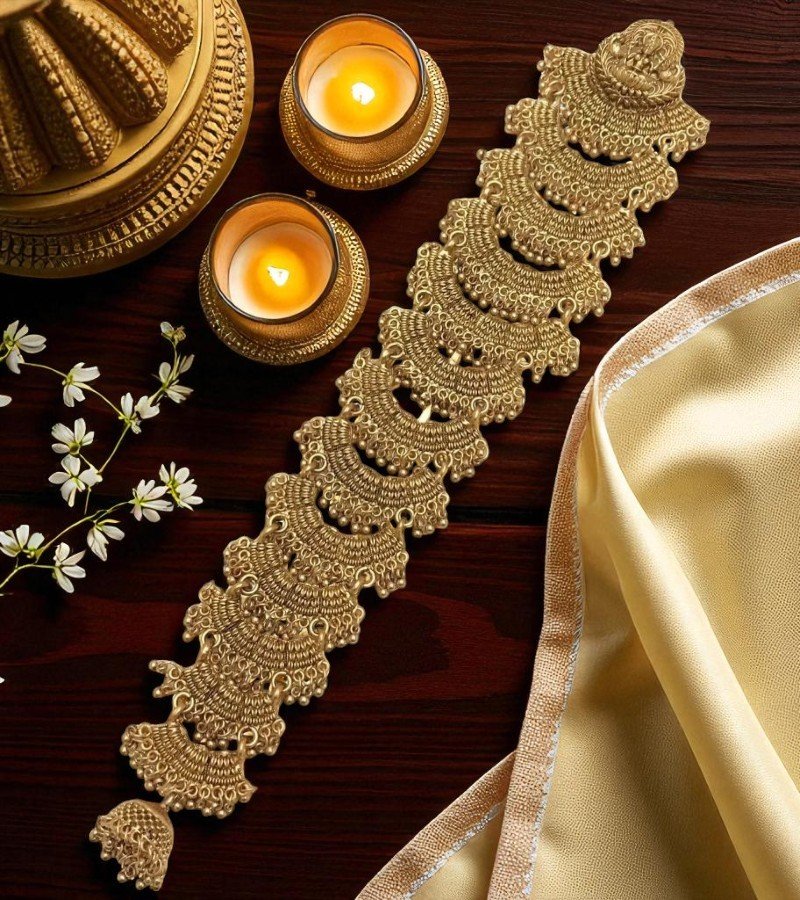 Royal Nakshi Temple Jada Hair Accessory Set image 3