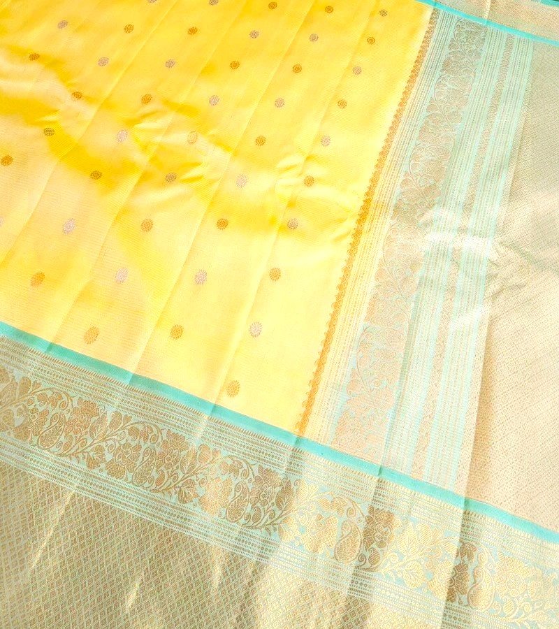 Sunshine Bloom Soft Silk Saree image 2